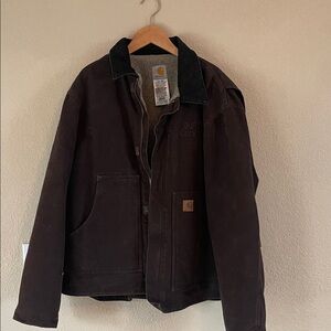 Carhartt Men's Dark Brown Field Jacket